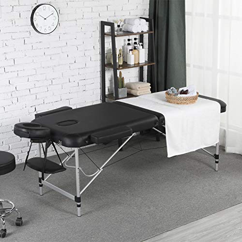 Yaheetech Massage Table Portable Massage Bed 3 Folding 84 Inch Al...