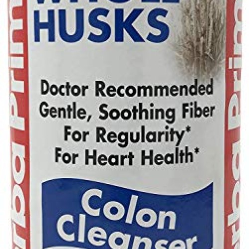 Yerba Prima Psyllium Whole Husks 12 oz Pack of 1 - Colon Cleans...
