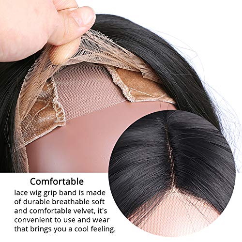 Non Slip Lace Wig Grip Band 4 Pack Adjustable Velvet Wig Grip Ban...