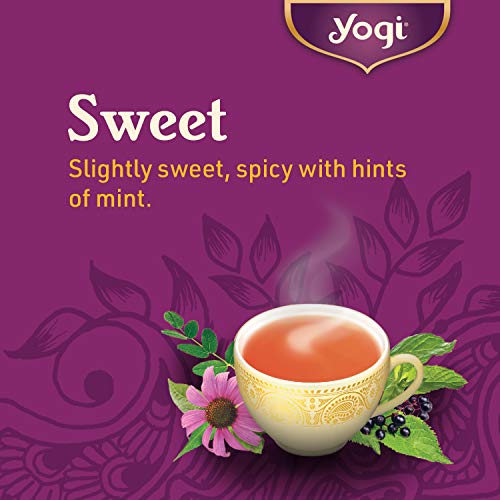 Yogi Tea - Echinacea Immune Support 6 Pack - Supports Immune Fu...