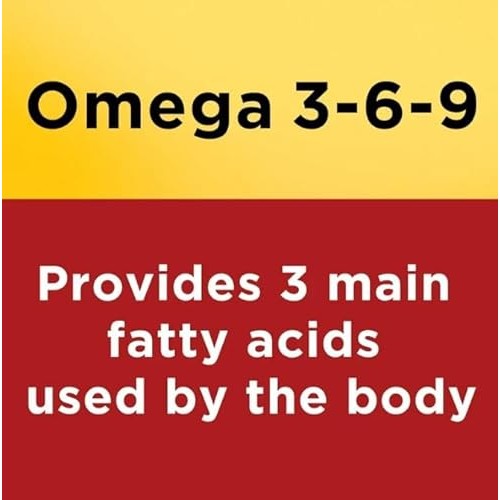 Triple Omega 369 Softgels, Nature Made Dietary Supplement, 74 Cou...