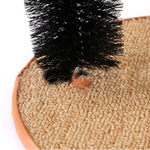 YOU KNOW Soft Pet Cat Self Grooming Comb Brush, Cat Arch Self Gro...