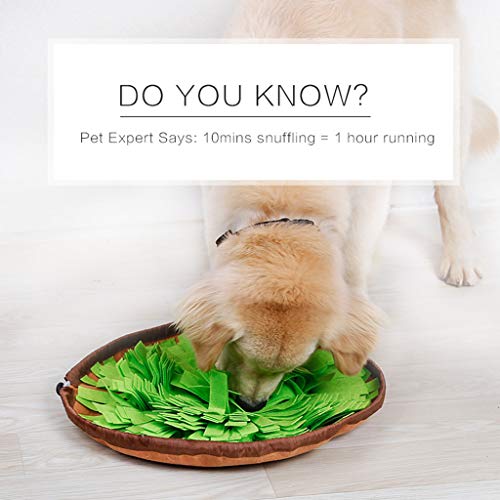 youeneom Dog Feeding Mats Snuffle Mats, Dogs Nosework Feeding Mat...