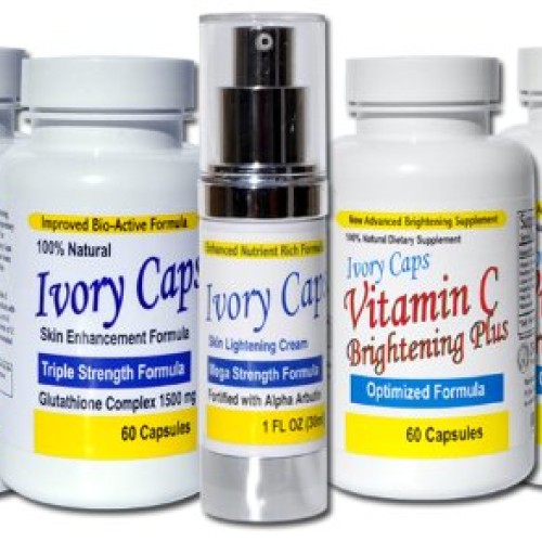 IvoryCaps System 2 Advanced System Skin Whitening Lightening Su...