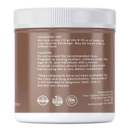 Your Organic Pathway Exogenous Ketones Powder, Beta-Hydroxybutyra...