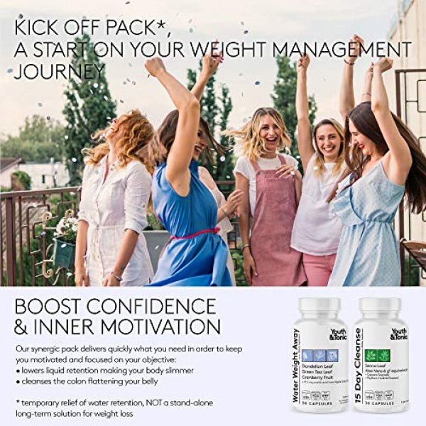 3pk Detox Cleanse Kick Off Weight Management | Colon Cleanser + W...
