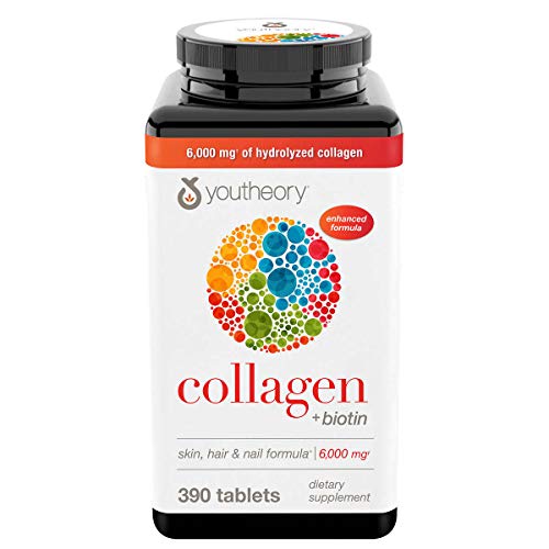 Youtheory Collagen Advanced Formula Tablets, 2 Pack 390 Tablets