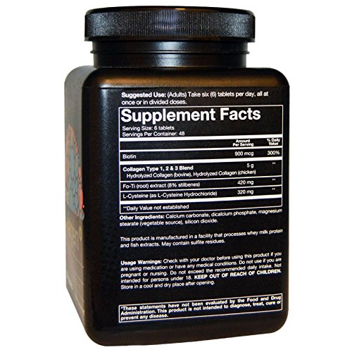 Youtheory Collagen - Mens - Advanced - 290 Tablets - Gluten Free -