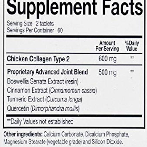 Youtheory Joint Collagen Advanced Formula, 160 Tablets