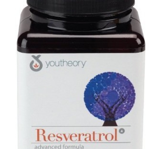 youtheory Resveratrol Advanced Anti-Aging Formula, 0.80 Pound M...