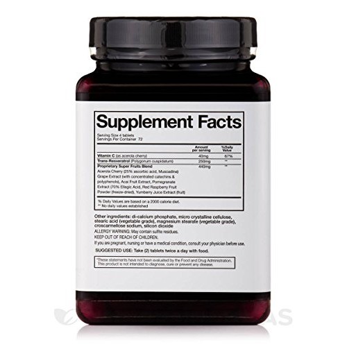 Youtheory Resveratrol Superfrts