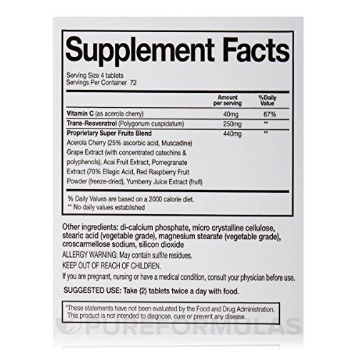 Youtheory Resveratrol Superfrts
