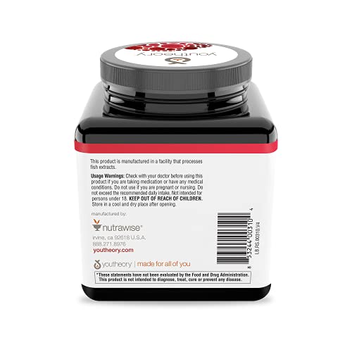 Youtheory Resveratrol with Acerola, 160 Count 1 Bottle