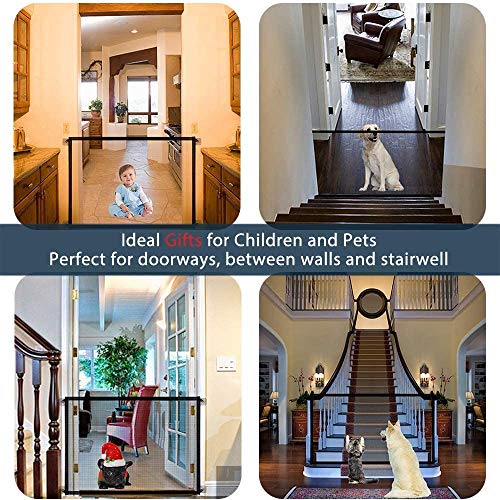 YUESUO Baby Gate, Pet Gate, Magic Dog Gate,43-30 inches - Retract...