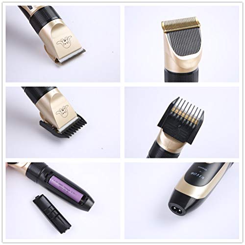 YUESUO Clippers for Grooming Low Noise Professional Rechargeable ...