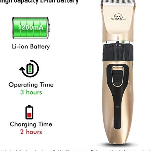 YUESUO Clippers for Grooming Low Noise Professional Rechargeable ...