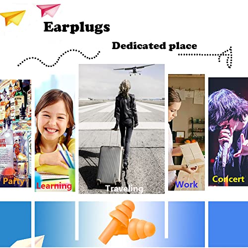 Earplugs for Sleeping Noise Cancelling, Reusable Ear Plugs– Super...