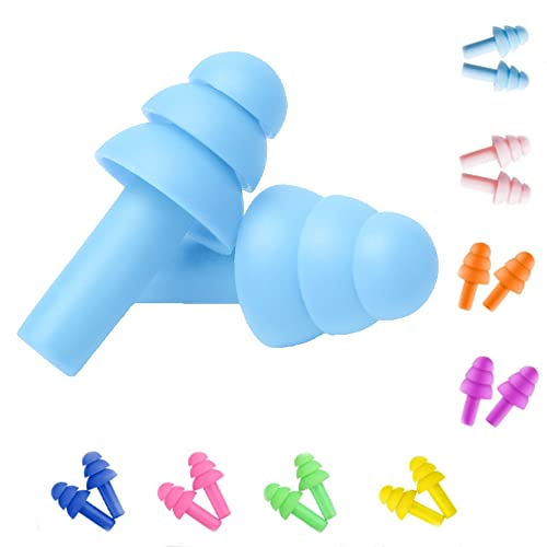 Earplugs for Sleeping Noise Cancelling, Reusable Ear Plugs– Super...