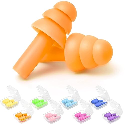Earplugs for Sleeping Noise Cancelling, Reusable Ear Plugs– Super...