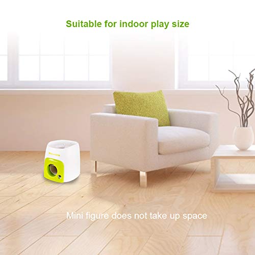 Automatic Tennis Ball Launcher for Dogs Interactive Fetch Toy Mac...