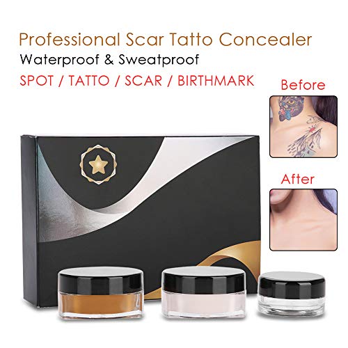 Scar Concealer Tattoo Corrector Scar Tattoo Professional Conceale...