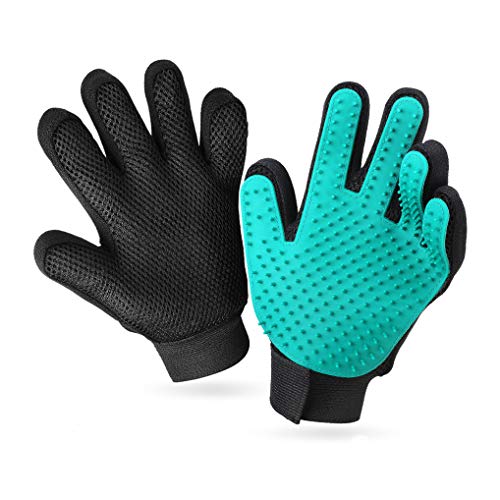 YWD Pet Grooming Glove Hair Remover Brush Hair Removal Gloves-Eff...