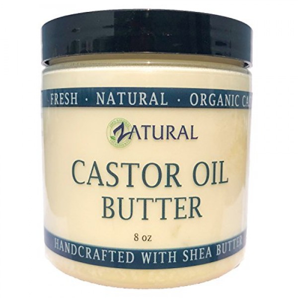 Castor Body Butter-Castor Oil-Raw Shea Butter-Moisturizing-Skin-H...