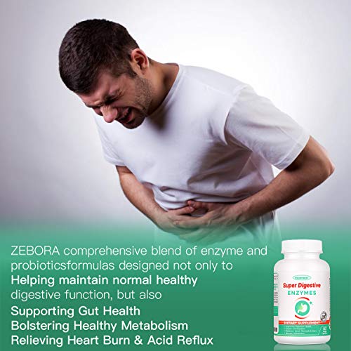 Super Enzymes for Digestion & Probiotics Supplement Get Immune Su...