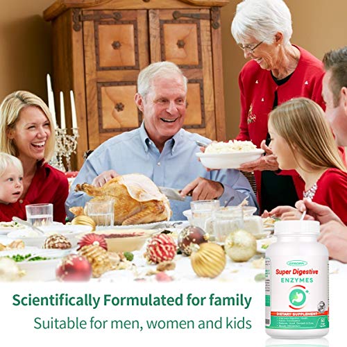 Super Enzymes for Digestion & Probiotics Supplement Get Immune Su...