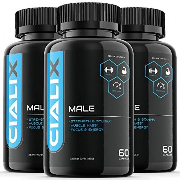 3 Pack Cialixs Pills for Men 180 Capsules