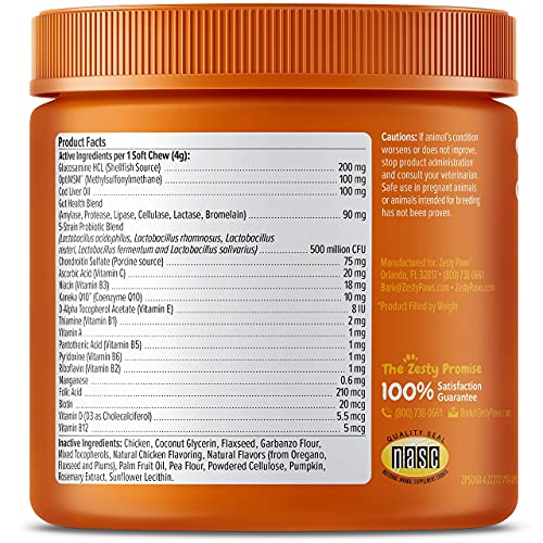Multifunctional Supplements for Dogs - Glucosamine Chondroitin fo...