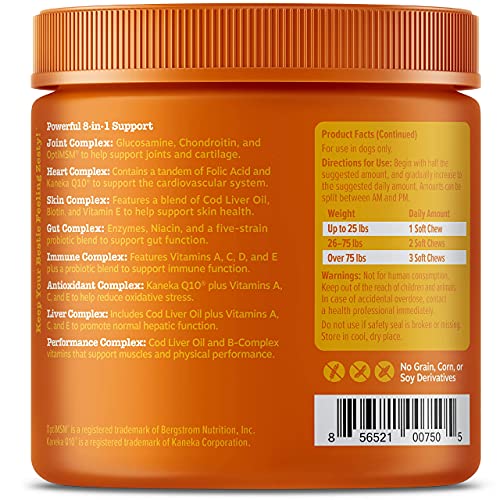 Multifunctional Supplements for Dogs - Glucosamine Chondroitin fo...
