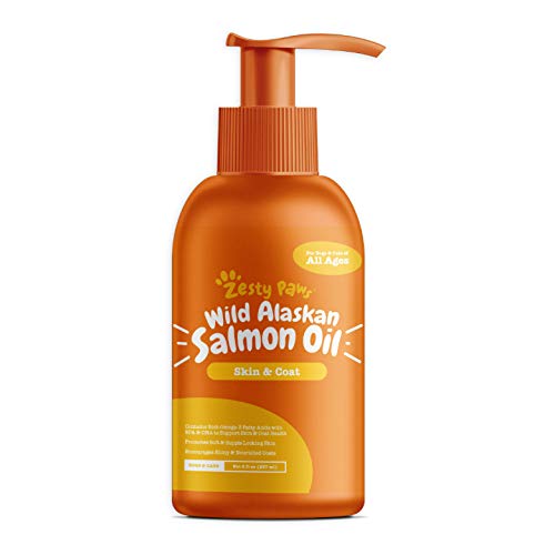 Pure Wild Alaskan Salmon Oil for Dogs & Cats - Supports Joint Fun...