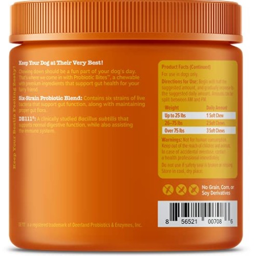 Zesty Paws Probiotic for Dogs - Probiotics for Gut Flora, Digesti...