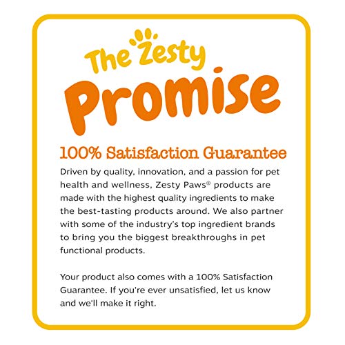 Zesty Paws Probiotic OraStix for Dogs - Dental Sticks with Hemp S...