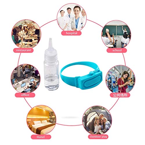 Latest Upgrade Version Eco Finest Advanced Wristband Hand Sanitiz...