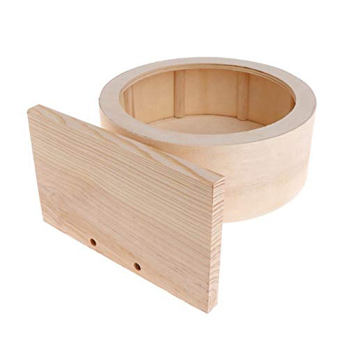 ZHUZI Hamster Wheel, Wooden Mute Hamster Running Wheel, Hamsters ...