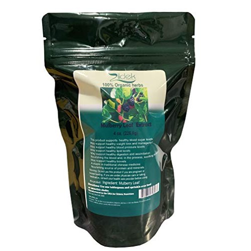 Mulberry Leaf Extract Powder 4 oz, Mulberry Supplement All Natura...