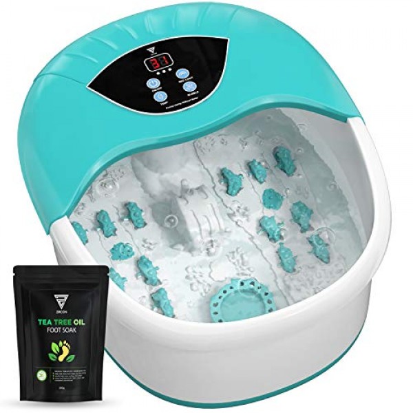 5 in 1 Foot Spa/Bath Massager with Tea Tree Oil Foot Soak with Ep...