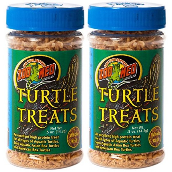 2 Pack Zoo Med Turtle Treat, 0.35 Ounces Each