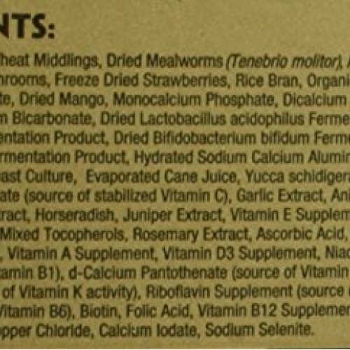 Gourmet Box Turtle Food Net Wt 8.25oz 254g