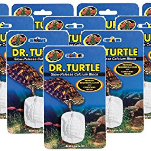 Zoo Med 10 Pack of Dr.Turtle Slow-Release Calcium Block