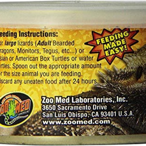 Zoo Med 3 Pack of Can O SuperWorms, 1.2 Ounces Per Can