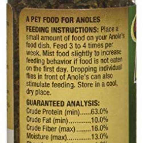 Zoo Med Anole Food For Small Lizards, 0.4 Ounce Bottle