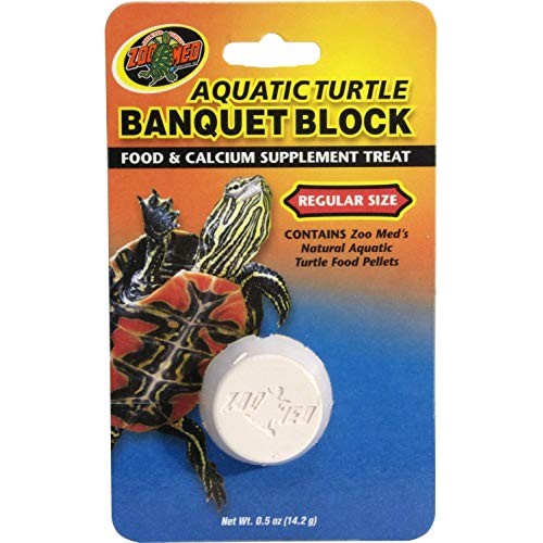 Zoo Med Aquatic Turtle Banquet Block Set of 2 Size: Regular - V...