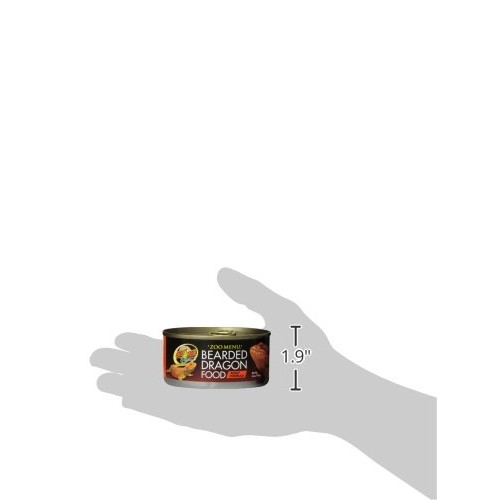 Zoo Med Bearded Dragon Adult Wet Food, 6-Ounce