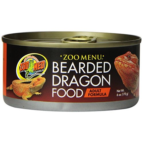 Zoo Med Bearded Dragon Adult Wet Food, 6-Ounce