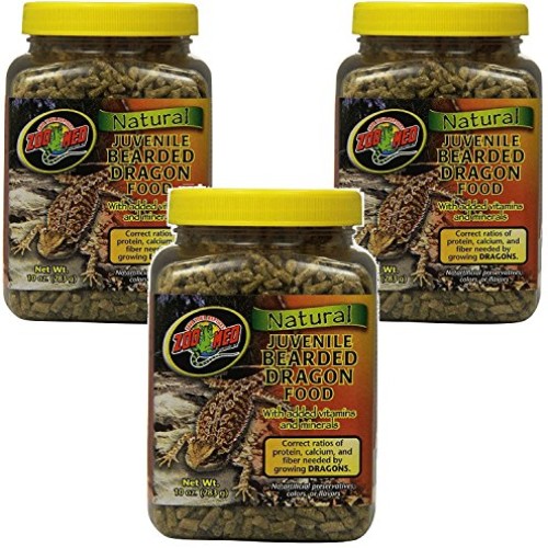 Zoo Med Bearded Dragon Food 10oz 3 Pack