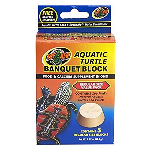Zoo Med Block Value Pack for Aquatic Turtle, 2.25 oz, 5 Count