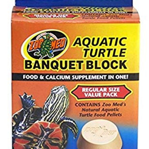 Zoo Med Block Value Pack for Aquatic Turtle, 2.25 oz, 5 Count